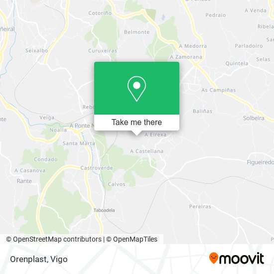 Orenplast map