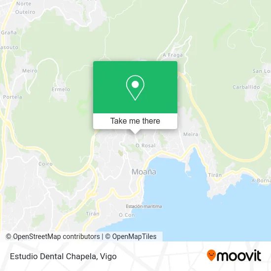 Estudio Dental Chapela map