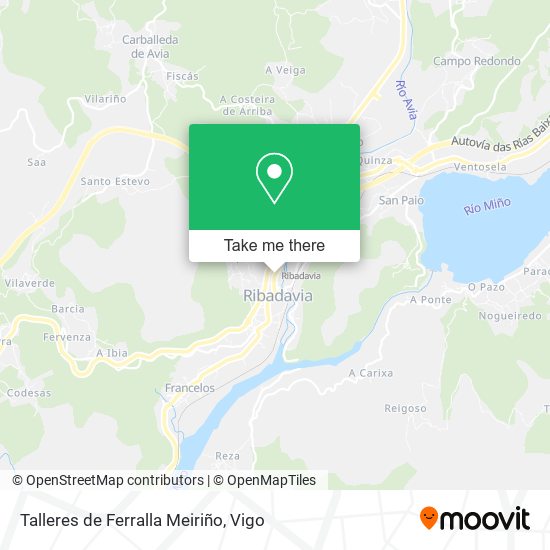 Talleres de Ferralla Meiriño map