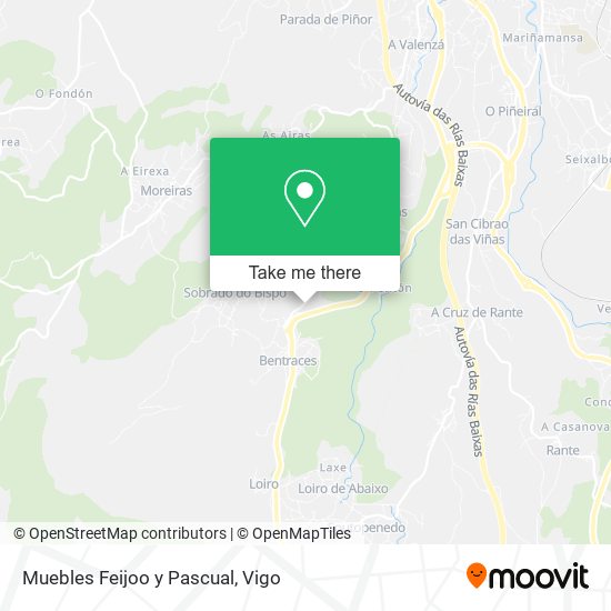 Muebles Feijoo y Pascual map
