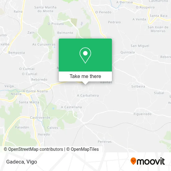 Gadeca map