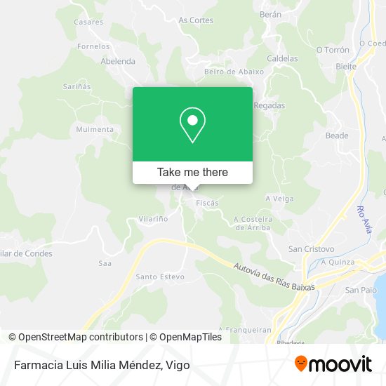 mapa Farmacia Luis Milia Méndez