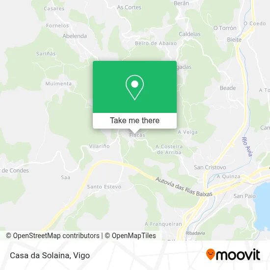 Casa da Solaina map