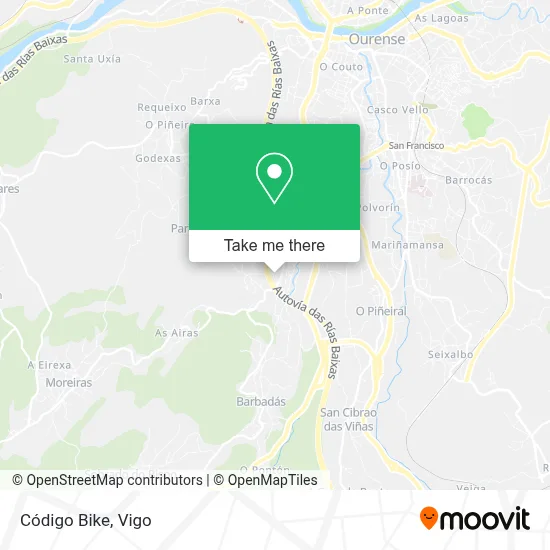 Código Bike map