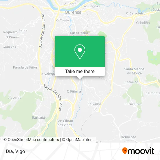 Día map