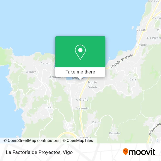 La Factoría de Proyectos map