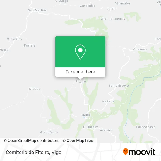 Cemiterio de Fitoiro map