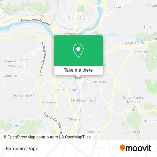 Barqueiro map