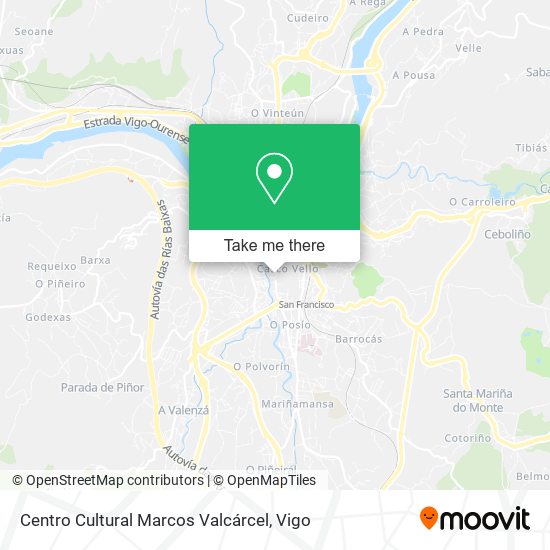 Centro Cultural Marcos Valcárcel map