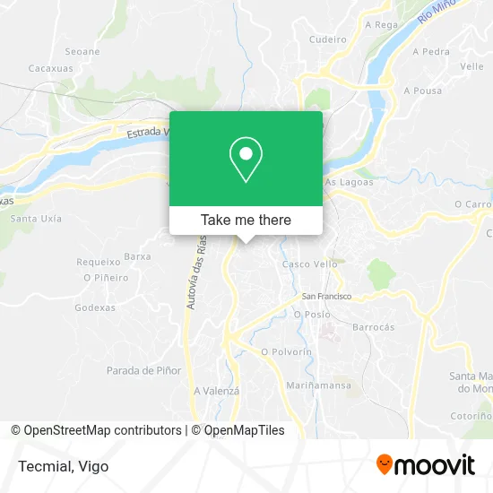 Tecmial map