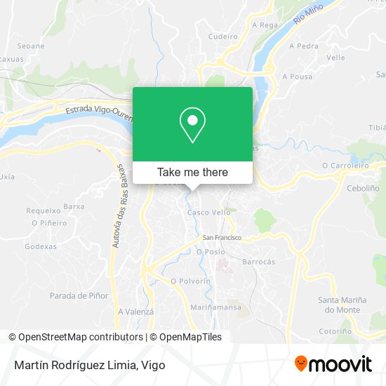 Martín Rodríguez Limia map