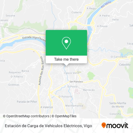 Estación de Carga de Vehículos Eléctricos map