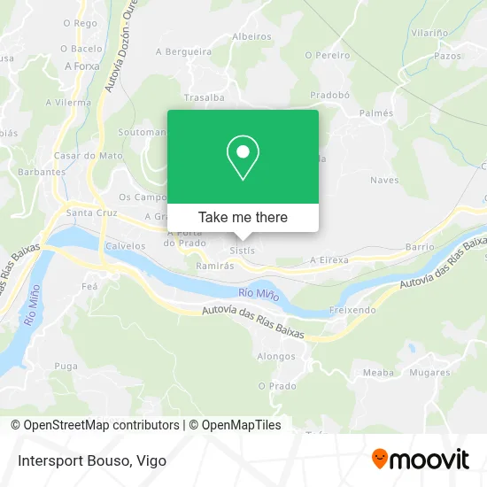 Intersport Bouso map
