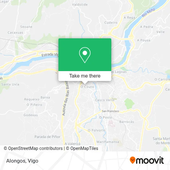 Alongos map