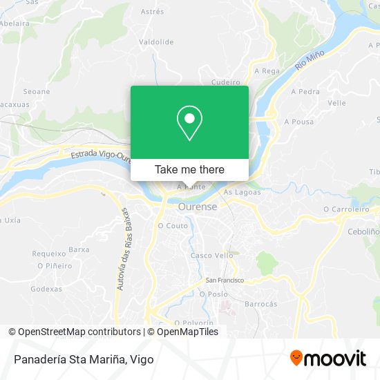 Panadería Sta Mariña map