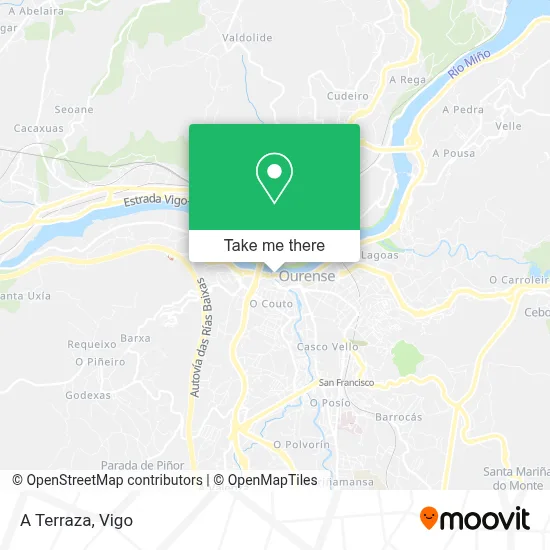 A Terraza map