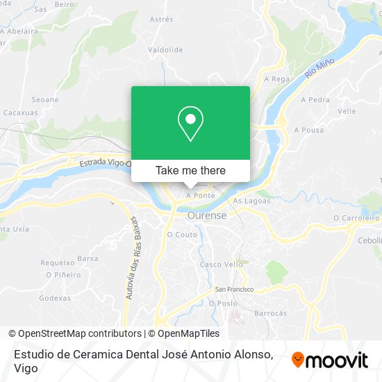 Estudio de Ceramica Dental José Antonio Alonso map