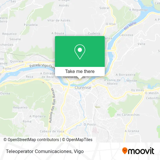 Teleoperator Comunicaciones map