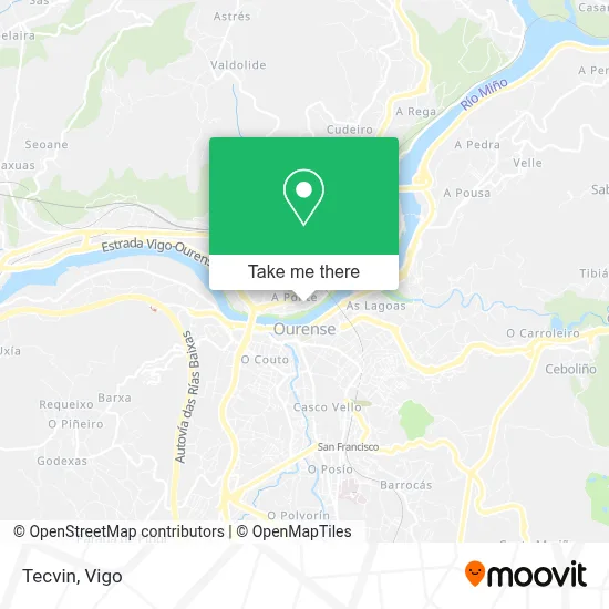 Tecvin map