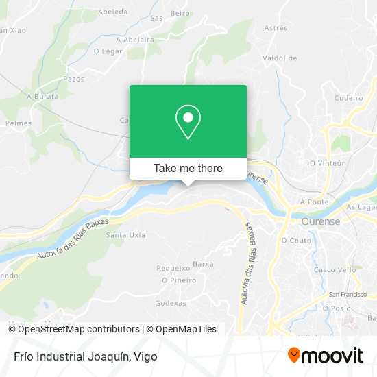 Frío Industrial Joaquín map