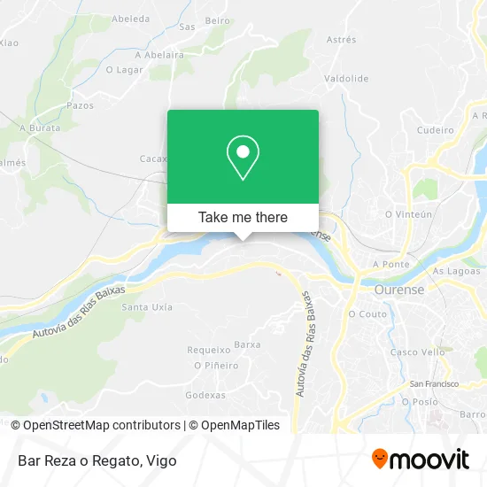 Bar Reza o Regato map