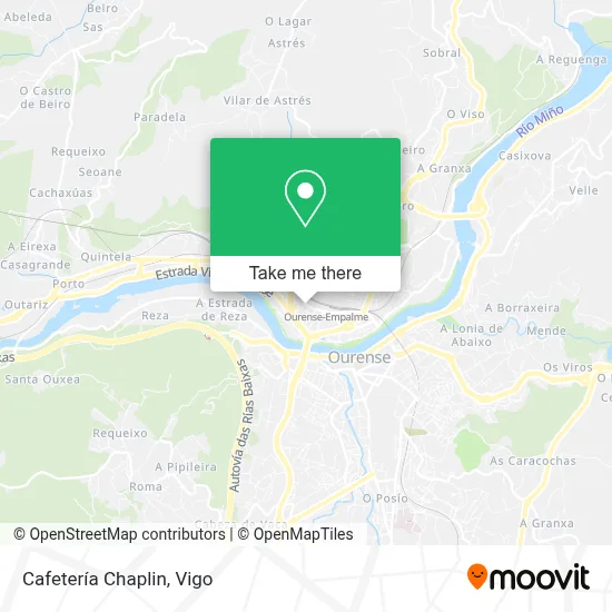 Cafetería Chaplin map
