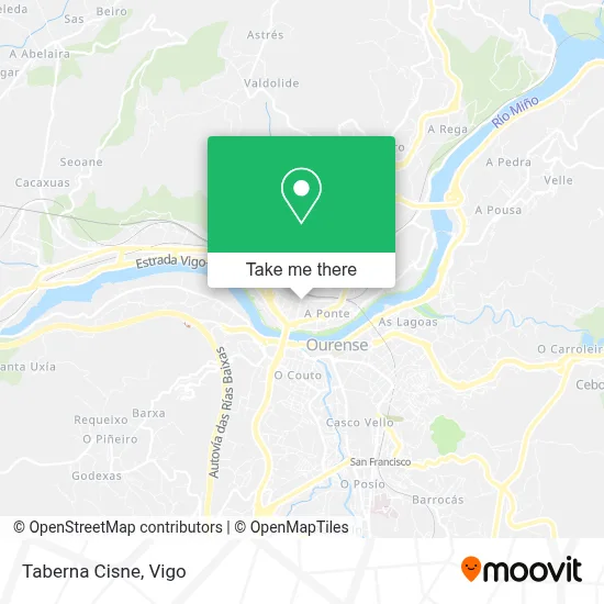 Taberna Cisne map