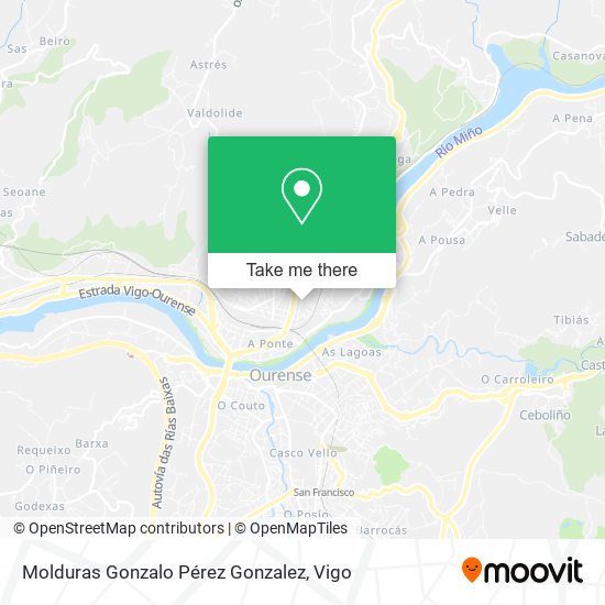 Molduras Gonzalo Pérez Gonzalez map