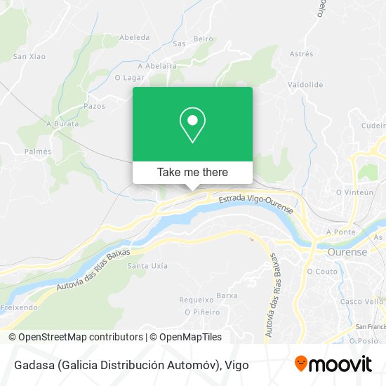 Gadasa (Galicia Distribución Automóv) map