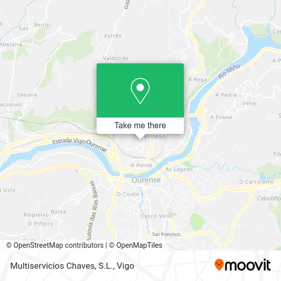 Multiservicios Chaves, S.L. map