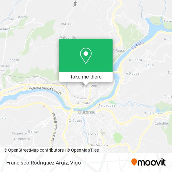 Francisco Rodríguez Argiz map
