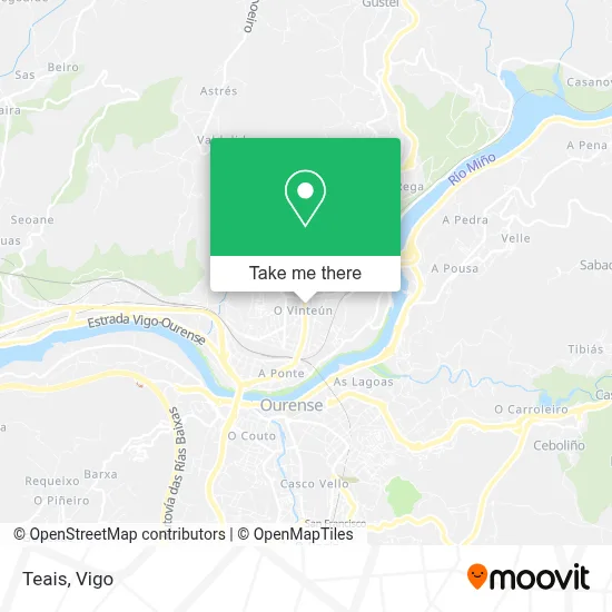 Teais map