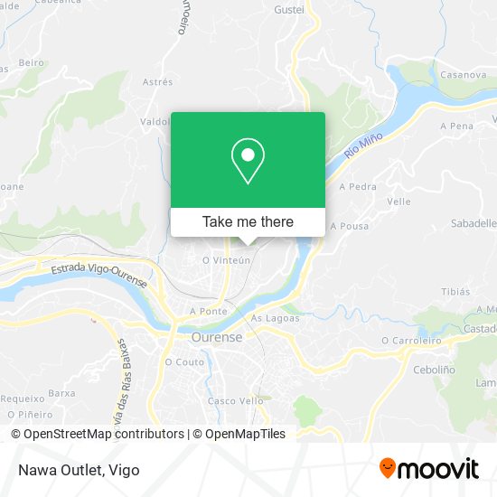 Nawa Outlet map