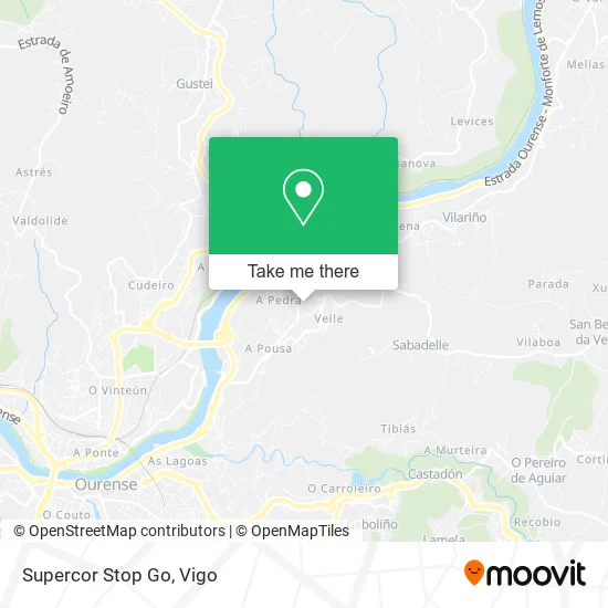 Supercor Stop Go map