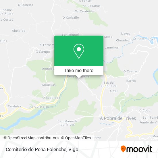 Cemiterio de Pena Folenche map