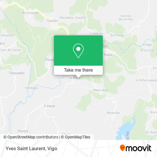 Yves Saint Laurent map