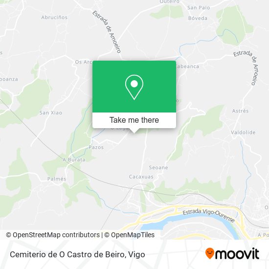 Cemiterio de O Castro de Beiro map