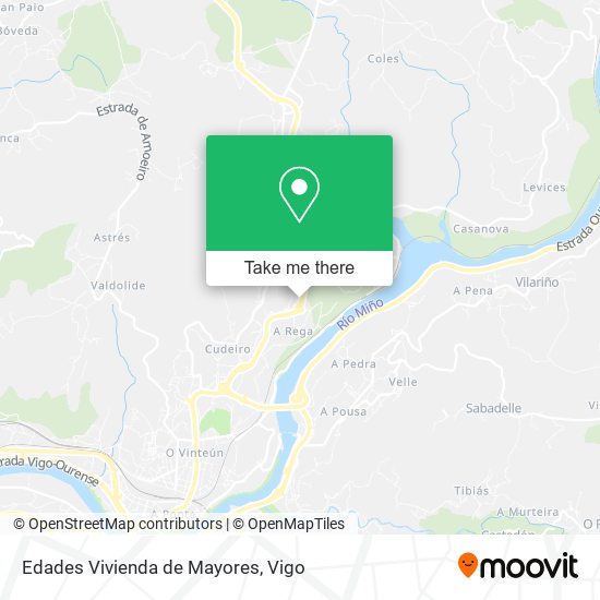 Edades Vivienda de Mayores map
