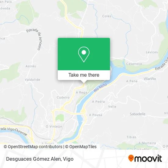 Desguaces Gómez Alen map