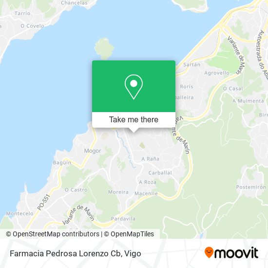 Farmacia Pedrosa Lorenzo Cb map