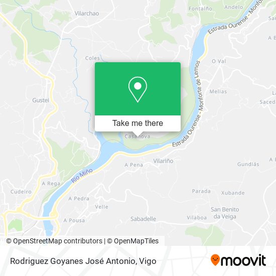 Rodriguez Goyanes José Antonio map