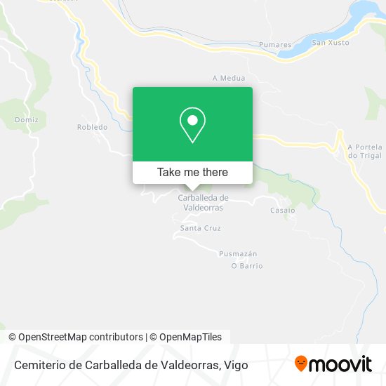 Cemiterio de Carballeda de Valdeorras map