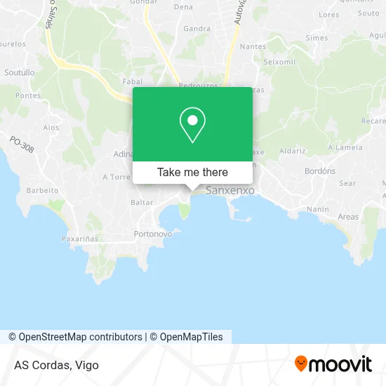 AS Cordas map