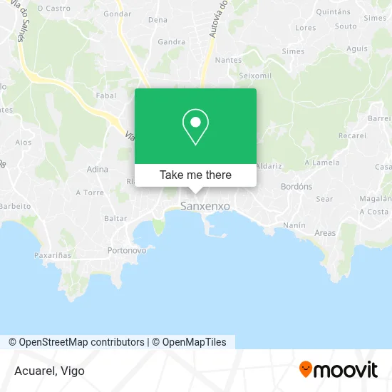 Acuarel map