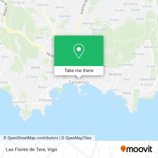 Las Flores de Tere map