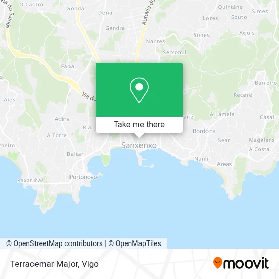 Terracemar Major map