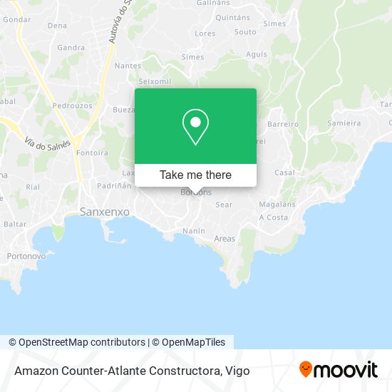 Amazon Counter-Atlante Constructora map