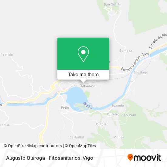 Augusto Quiroga - Fitosanitarios map