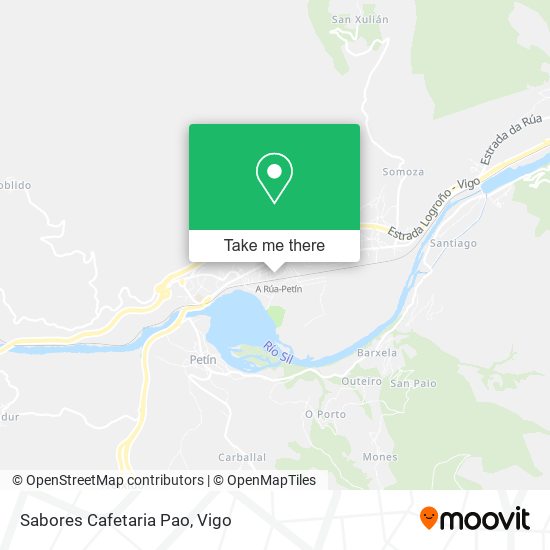 Sabores Cafetaria Pao map