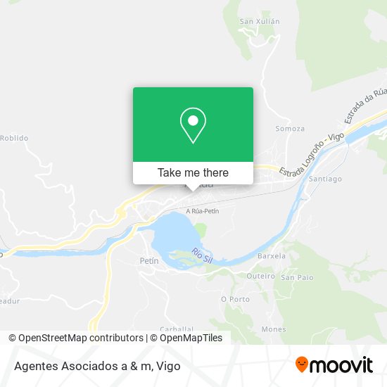 Agentes Asociados a & m map